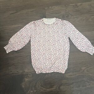 NWOT Take note floral sweater